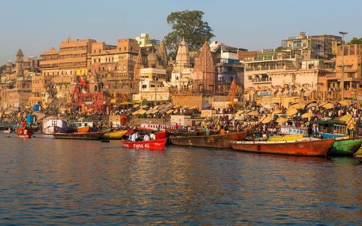 Sacred Ganga Ji Ghats Varanasi